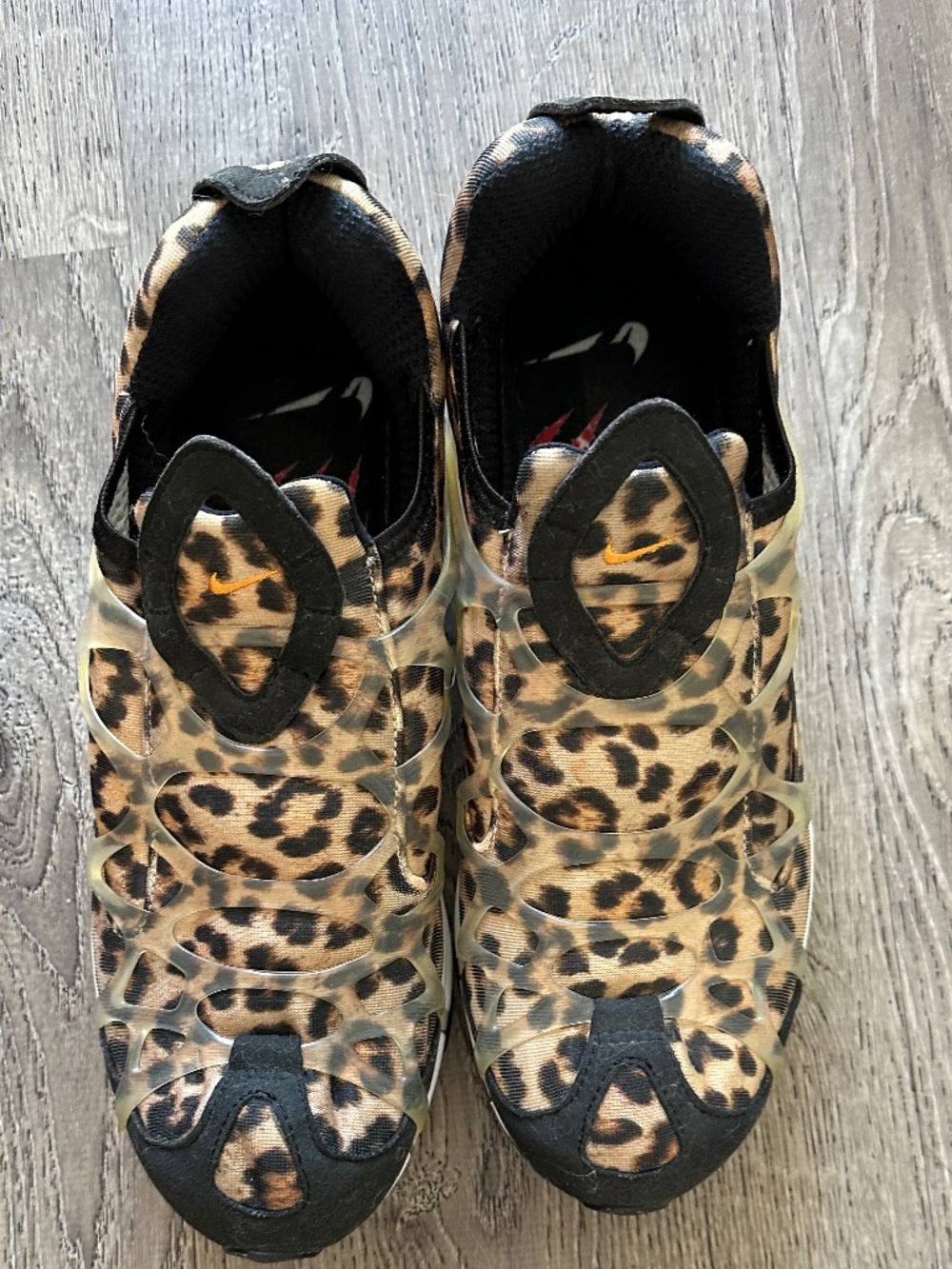 Nike Air Kukini SE Leopard slip-ons. NWOT. - Picture 2 of 9